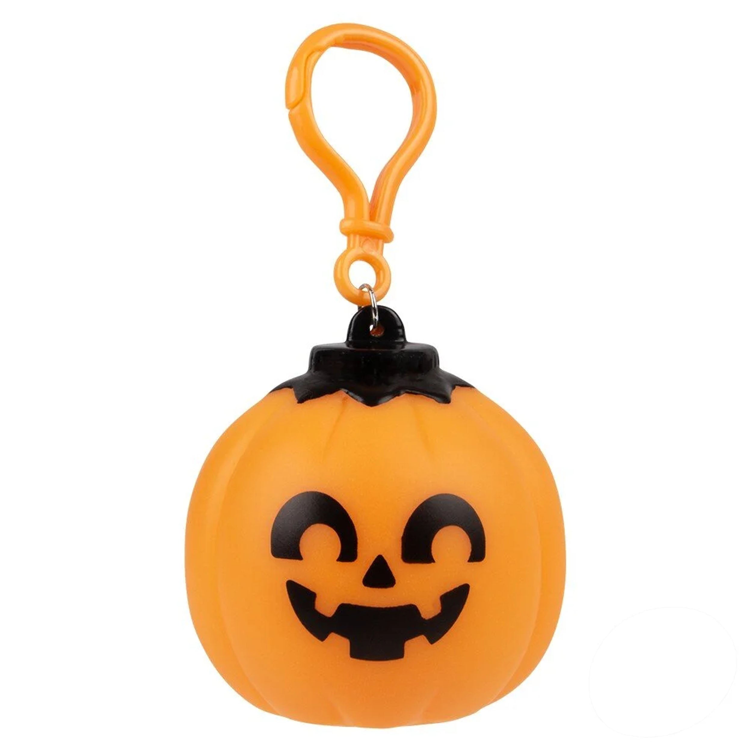 Light-Up Pumpkin Bag Clip For Kids - Halloween Decoration