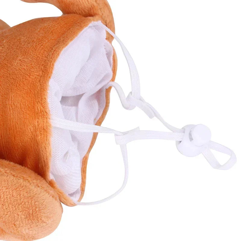 Pet Cat Plush Hat Adjustable Size Dress Up Chicken Leg Headdress Birthday Gifts For Halloween Christmas Party Pet Supplies